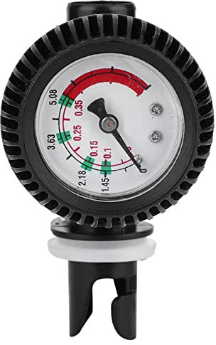 Leapiture Air Pump Pressure Gauge Fishing Inflatable Boat Barometer Marine Pressure Gauge for Watercraft Inflatable Kayak Boat
