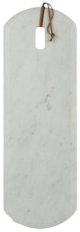 Planche à Découper en Marbre Puglia 60cm Blanc