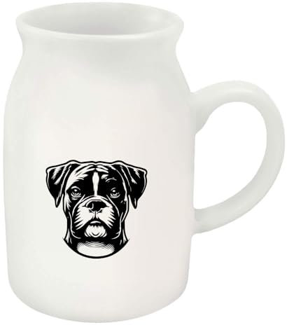 Azeeda 300ml 'Boxer Dog' Ceramic Milk Jug (MJ00016556)