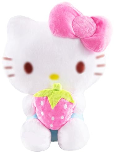 Heartsking Ki-tty Plüschtier Kuscheltier, 30cm Kuscheltier Katze, Kinderpuppe Kuscheltier, Cartoon Charaktere Plüschpuppen Geschenke für Mädchen Jungen & Babys