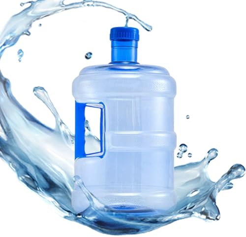 Récipient D'eau De Sport - Pichet De Stockage D'eau Épais Et Étanche Avec Poignée, Récipient 'eau Pour Le Camping Et La Randonnée | Transporteur Deau De Camping Pour Pique-nique, Randonnée, Fête, Ca