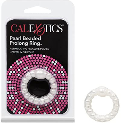 CalExotics Pearl Beaded Prolong Ring, Pearl