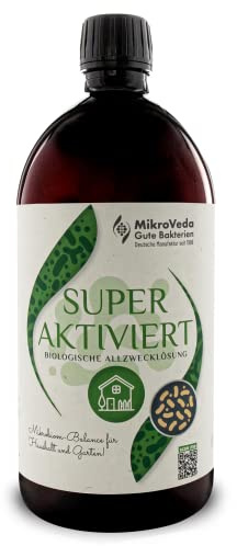 MikroVeda STAMMLÖSUNG SUPERAKTIVIERT, Effektive Mikroorganismen, Bodenaktivator, Bodenbakterien, Dünger, probiotisches Universalmittel