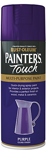 Rust-Oleum AE0040029E8 400ml Painter's Touch Spray Paint - Purple Gloss
