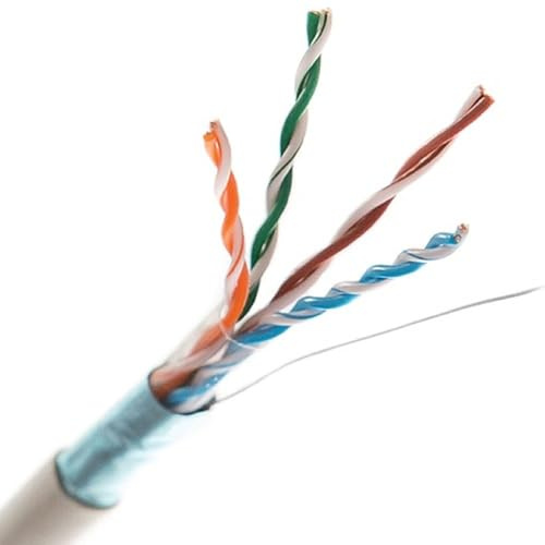 kenable CAT6 Gigabit Ethernet Cable Solid Core F/UTP Foil Shielded Network Copper Wire 100m Grey