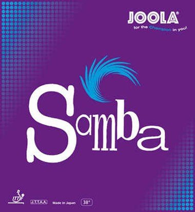 JOOLA - Samba Revêtement de Tennis de Table - Noir 2 mm