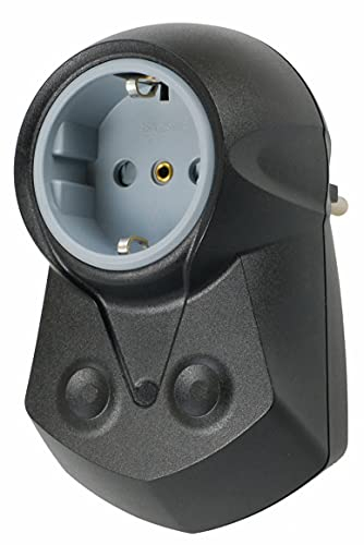 EHMANN 0423x0000 Adattatore Filtro di Linea per la Protezione Contro Le interferenze di Rete (da 150 kHz), Colore: Nero, 230 V