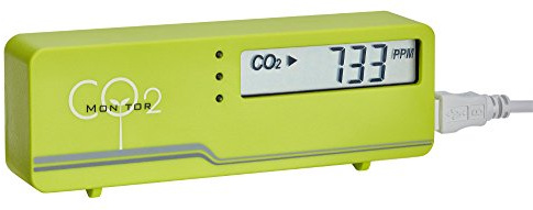 TFA Dostmann AirControl Mini CO2 Messgerät TFA 31.5006 Raumluftüberwachung (Grün)