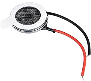 sourcing map 2 stücke 0,5 Watt 8 Ohm Mini Speaker Rund-Form 10mm | DIY-Lautsprecher