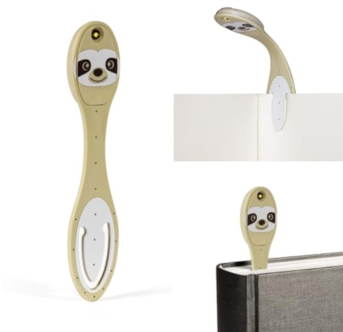 Gifts for Readers & Writers Flexilight Leselampe | 2 in 1 Lesezeichen Buch Licht | LED Clip On Leselampe | Kinder und Erwachsene Buchlampe | Buchzubehör | Geschenk für Leser, Buchliebhaber