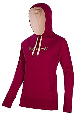 Trango Watercolour WM Damen-Sweatshirt, Lässig., PC008696, Rot, PC008696 42