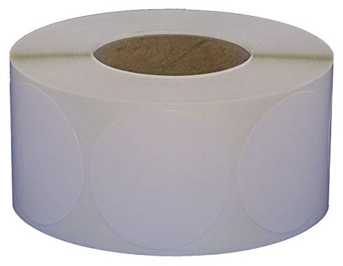 Markierungspunkte Klebepunkte auf Rolle/Durchmesser 60 mm / 1.000 Stück (PE-Folie weiß)