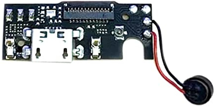 RICAMBIO Compatibile con ALCATEL 1SE 2020 5030F 5030D 5030U 5030 FLAT FLEX sub Board DOCK micro USB JACK PORTA INGRESSO Usb PER CONNETTORE CAVO CARICA RICARICA+MICROFONO SYNC DATI