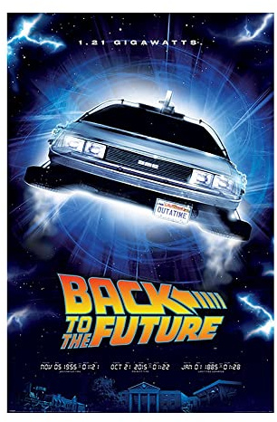 Pyramid International Back to the Future Poster 1.21 Gigawatts