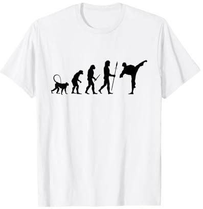 Karate Evolution Arti Marziali Karateka Maglietta