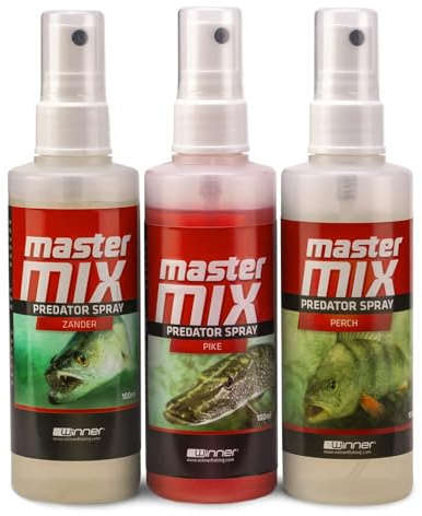 Tandem Baits Karpfen Futter Angelfutter Attraktor Master Mix Predator Spray 100 ml
