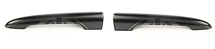 uvcany MINI F54 Clubman Union Jack Trunk Rear Door Handle Covers, Door Handle Caps Trim for Mini Cooper One/S/JCW F54 Clubman(Union Jack Black, Trunk Rear Door Handle Covers)
