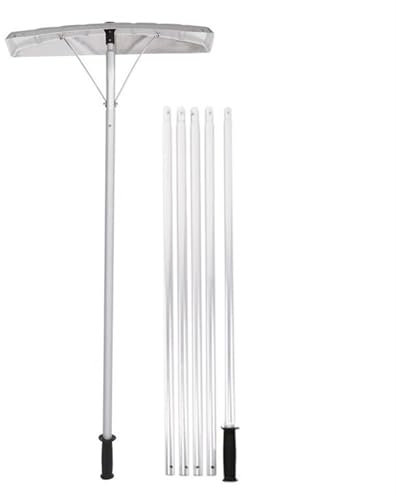 Pelle à neige légère en aluminium pour toit - Râteau à neige - Outils de déneigement d'extérieur