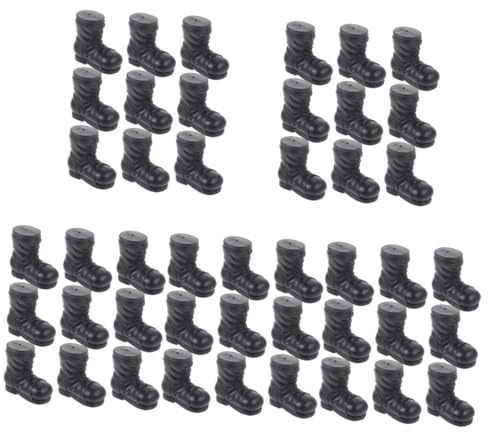 Alipis Botas De Santa Decorativas De Navidad De Accesorios para Fiestas Y Manualidades para Decoración Navideña Y Celebraciones 10 Piezas X 5