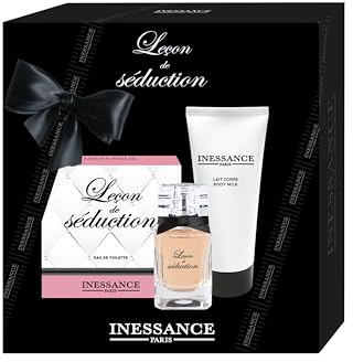 Corine de Farme Coffret Femme Parfum Oriental Mandarine Baie Rose 50ml | Coffret Parfum Homme - Fraîche - Accords Marins - EDT + Gel Douche