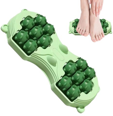 Rullo Massaggiante da Piedi Ergonomico Portatile Antiscivolo | Massaggiatore per Sollievo dei Piedi per Viaggio, Esercizio, Casa, Ufficio, Palestra, Esterni