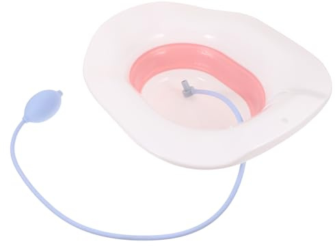 WATIIFUFU Faltbare Gesäßbadewanne aus Kunststoff für Schwangere und Patienten Bequemes Reinigungssitzbad zur Postoperativen Pflege und Hygienischen Zufällige Farbe