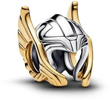 Pandora Moments Marvel Thor 764215C00 Breloque en Argent Sterling avec Alliage plaqué Or 14 carats Compatible Moments