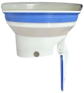 Tidevib Guarnizione a flangia per WC a chiusura automatica per prese fognarie da 90-110 mm, anti-odore e a prova di perdite, con guarnizione in gomma ispessita, compatibile con WC accovacciati