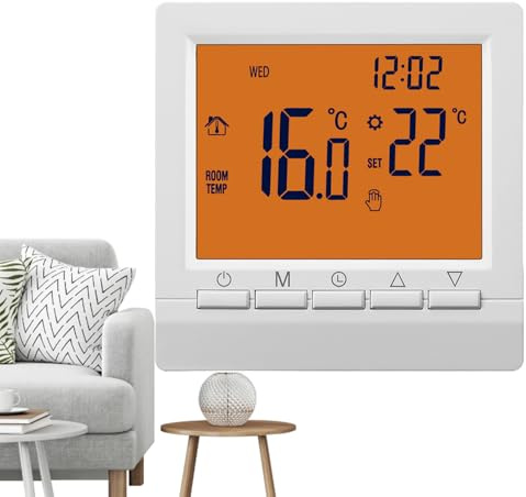 Monitor Di Umidità – Termostato Intelligente LCD | Termometro Da Stanza | Igrometro Digitale Per Interni Casa Ufficio Camera Da Serra E Controllo Ambientale