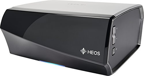 HEOS by Denon Audio-Streaming Vollverstärker Multiroom (Spotify Connect, Deezer, Tidal, Soundcloud, NAS, WLAN, USB, Appsteuerung, Aux-In, Digitaleringang, 2X 100 Watt) schwarz