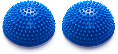 Black Mountain Products Balancing Exercise Stability Pods - Extra Firm for Strength Conditioning Training and Balance Coaching