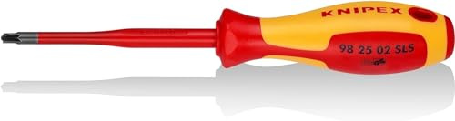 KNIPEX Skruvmejsel (Slim) PlusMinus Pozidriv Isolerande flerkomponentshandtag, VDE-testat 212 mm, 98 25 02 SLS