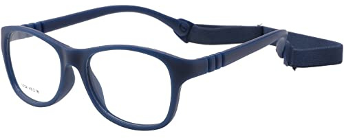Geborilma Kids Prescription Sports Glasses Small - Kids Prescription Glasses Flexible for 4-7 Years
