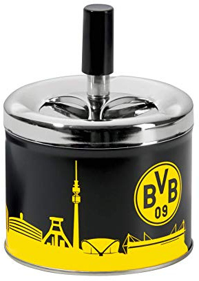 Borussia Dortmund BVB Aschenbecher mit Deckel