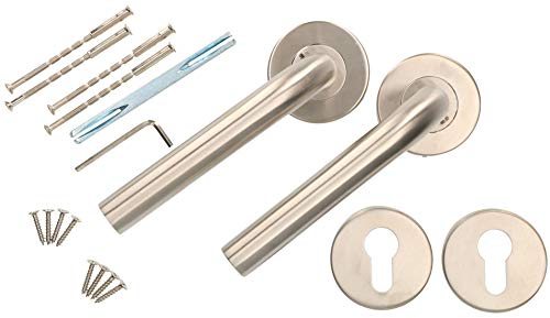 KOTARBAU® Rosettengarnitur 130 mm INOX B PZ–Profilzylinder Universal