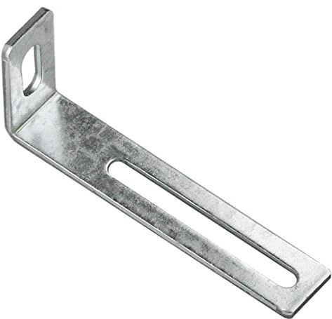Wandbefestigung Kippsicherung Schrankbefestigung Möbelwinkel (100, 78 mm x 32 mm x 15 mm x 2 mm)