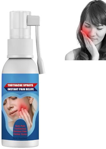Spray de Soulagement de la Douleur Dentaire,Sprays Réparation des Gencives,Spray De Soins Bucco-Dentaires,Sprays de Soulagement des Maux de Dents,Spray pour Soins Bucco-Dentaires à Base de Plantes