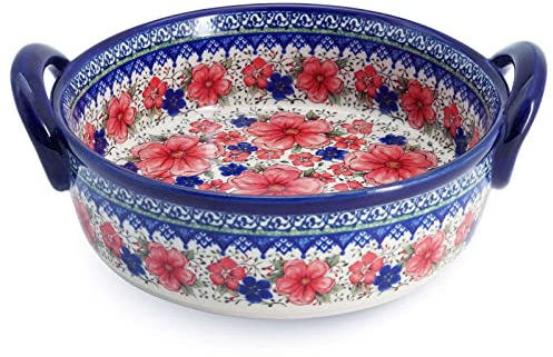 Kleine Auflaufform Für 1 Person, Lasagne Auflaufform Klein 950ml, Ofenform 21x18,5x7 Cm-Färberdistel-runden 950ml