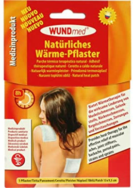 Wundmed Heat Plaster - Heating Pad Heating Patch - 5.12x3.74 - All Individually Packaged - Available in Various Quantities - Not Specified, 1 Piece