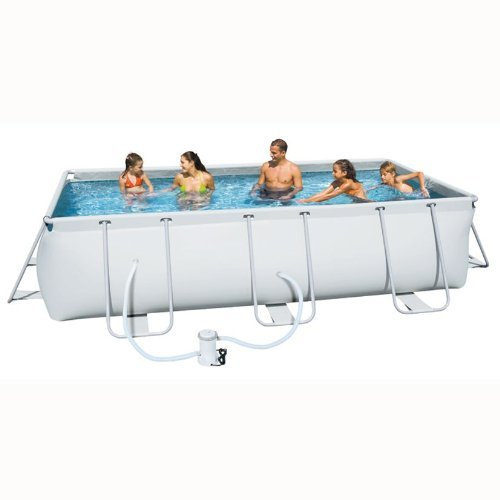 Bestway Piscina Rigida Rettangolare Iseo Media 404x201x100H cm - 52,6 kg