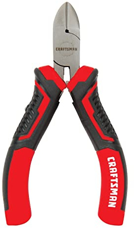 CRAFTSMAN CMHT82298 CFT MINI DIAGONAL PLIER-4.5IN, Red