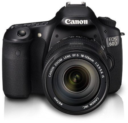 Canon EOS 60D Digital SLR Camera (Inc EF-S 18-135mm f/3.5-5.6 IS Lens Kit) (Renewed)