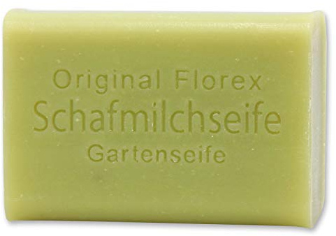 Florex Schafmilchseife - Gartenseife - reinigt stark verschmutzte Hände mit Lanolin pflegend 100 g