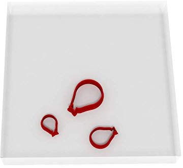 Juego de 3 Cortadores de Fondant Cortapastas de 1,5 cm + 2 cm + 3 cm