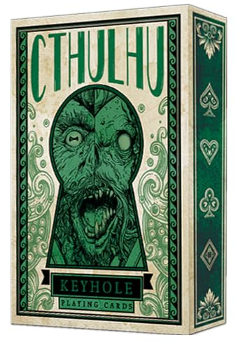 TAOYATAO Spielkarten – Poker Cthulhu Poker-Kollektion, seltene, Limitierte Pokerkarten, Geschenk für Männer oder Frauen, ideal für Magie, Kartenspiele und Partys