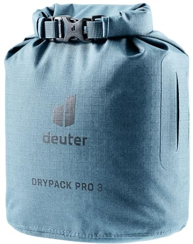 deuter Unisex-Erwachsene Drypack Pro 3 Packsack, Atlantic, 3 L