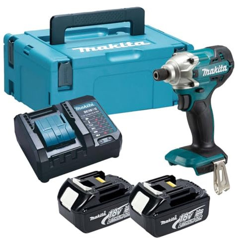 Makita DTD156 18V LXT Cordless Impact Driver with 2X 3.0Ah Batteries