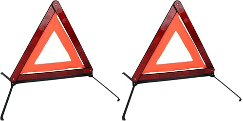 Carpoint Triangle de Presignalisation - Approuvé E (Lot de 2)