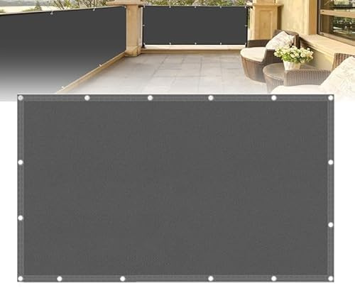 Tenda a Vela Ombreggiante 3x4m Grigio Scuro Tenda a Vela Giardino Tendalino,Impermeabile, Rettangolare vele ombreggianti,Protezione UV Al 90%, Parasole per Pergola,Balcone Terrazza Campeggio