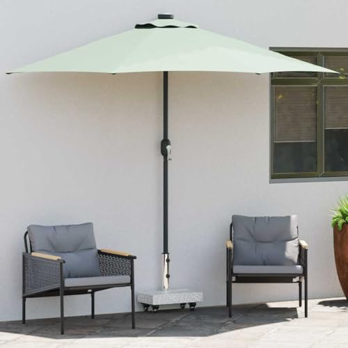 Runheo Pied de parasol gris granit 45 x 25 x 45 cm avec roulettes - Pied de parasol lourd résistant aux intempéries pour jardin, balcon, terrasse, portable, stable, rectangulaire, support solaire
